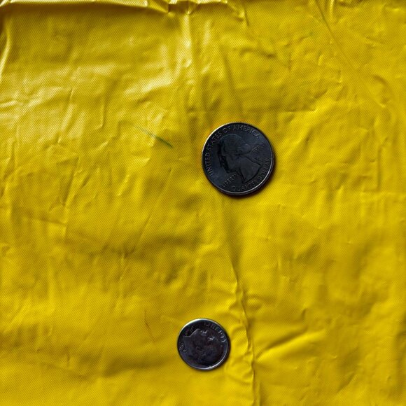 vintage mickey mouse yellow poncho - Picture 5 of 7